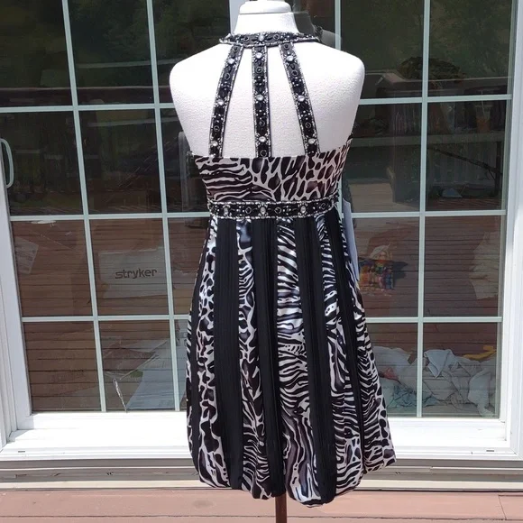 SUE WONG Caché Cocktail Dress.              💜 VINTAGE 💜 new sexy is you! - Picture 6 of 12